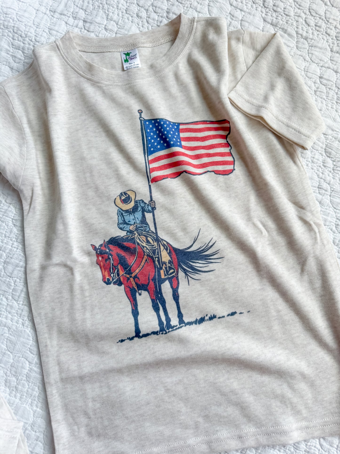 American cowboy tee